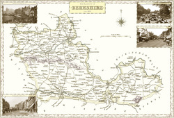 Map of Map of Berkshire