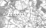 Old Map of Colemore, 1895