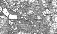 Old Map of Grayshott, 1909