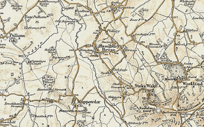 Old map of Park Gate in 1897-1909
