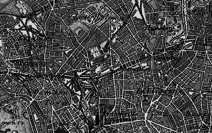 Old map of Barnsbury in 1896