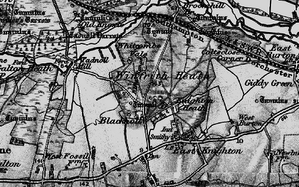 Old map of Blacknoll in 1897